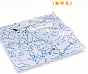 3d view of Thap Khlo