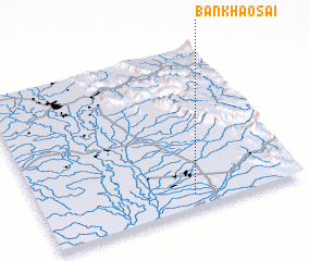 3d view of Ban Khao Sai