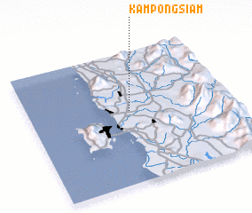 3d view of Kampong Siam