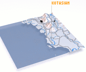 3d view of Kota Siam