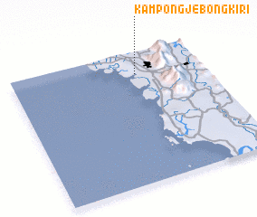 3d view of Kampong Jebong Kiri