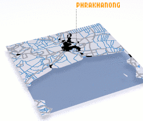 3d view of Phra Khanong