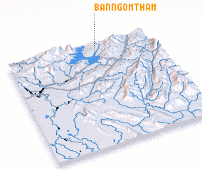 3d view of Ban Ngom Tham