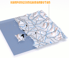 3d view of Kampong Sungai Rambutan