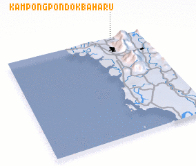 3d view of Kampong Pondok Baharu