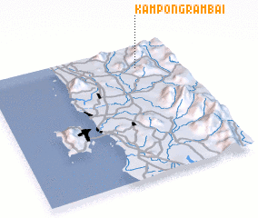 3d view of Kampong Rambai