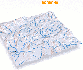 3d view of Ban Boma