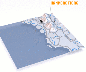 3d view of Kampong Tiong