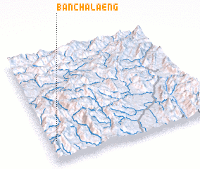 3d view of Ban Chalaeng