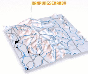 3d view of Kampung Semambu