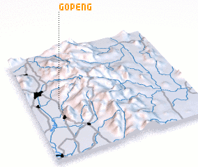 3d view of Gopeng