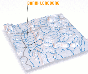 3d view of Ban Khlong Bong