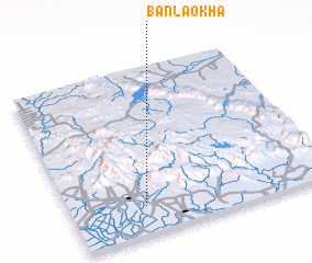 3d view of Ban Lao Kha