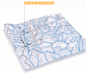 3d view of Ban Pak Huai Dan