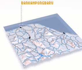 3d view of Ban Kampong Ba-Ru