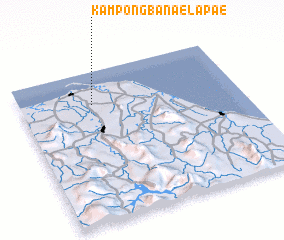 3d view of Kampong Banae Lapae