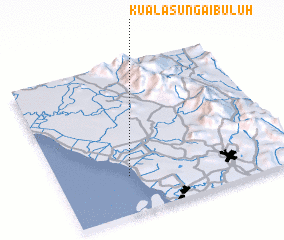 3d view of Kuala Sungai Buluh