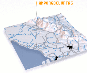 3d view of Kampong Beluntas