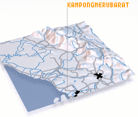 3d view of Kampong Meru Barat