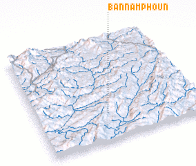 3d view of Ban Namphoun