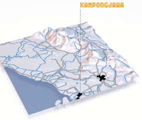 3d view of Kampong Jawa