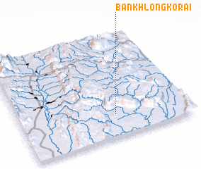 3d view of Ban Khlong Ko Rai