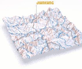 3d view of Jiankang