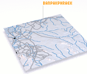 3d view of Ban Pak Phraek