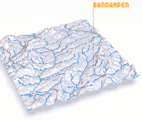 3d view of Ban Nampèn