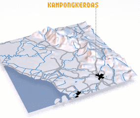 3d view of Kampong Kerdas