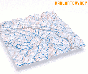 3d view of Ban Lantouy-Noy