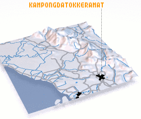 3d view of Kampong Datok Keramat