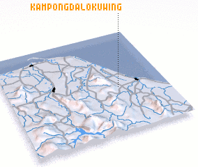 3d view of Kampong Dalokuwing