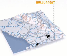 3d view of Hulu Langat