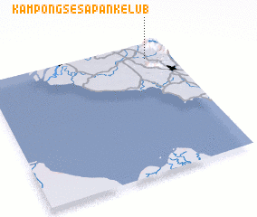 3d view of Kampong Sesapan Kelub