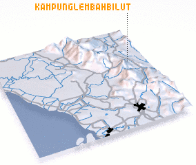 3d view of Kampung Lembah Bilut