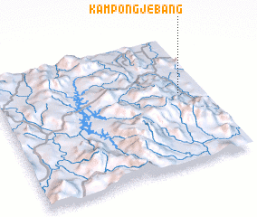 3d view of Kampong Jebang