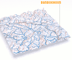 3d view of Ban Bokhoun