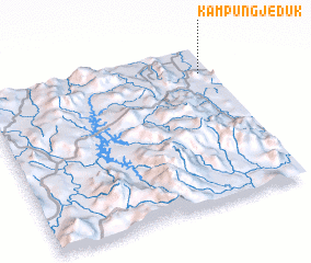 3d view of Kampung Jeduk