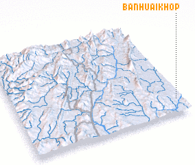 3d view of Ban Huai Khop