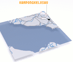 3d view of Kampong Kelusau