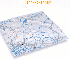 3d view of Ban Khok Sam Sip