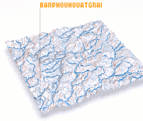 3d view of Ban Phouhouat-Gnai