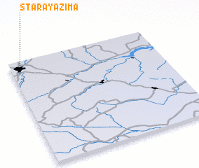 3d view of Staraya Zima