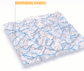 3d view of Ban Makalouang