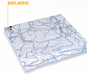 3d view of Ban Lak Roi