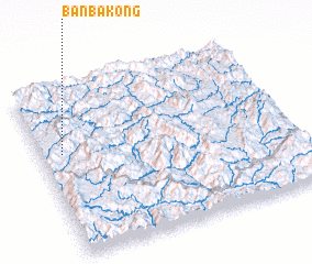 3d view of Ban Bakông