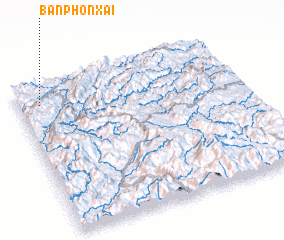 3d view of Ban Phônxai