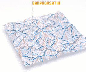 3d view of Ban Phousathi