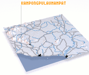 3d view of Kampong Pulau Mampat